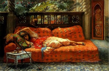 シエスタ フレデリック・アーサー・ブリッジマン Oil Paintings